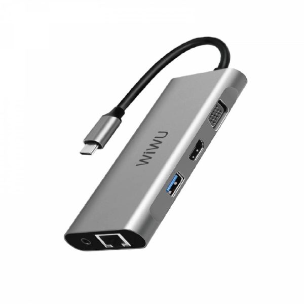 هاب 11 پورت ویوو WiWU Alpha 11 in 1 USB-C A11312H