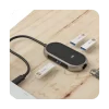 هاب چهار پورت USB-C جی سی پال مدل JCP6252 Onyx