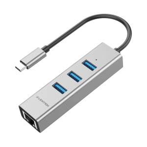 هاب USB-C به USB و LAN لنشن مدل C23s