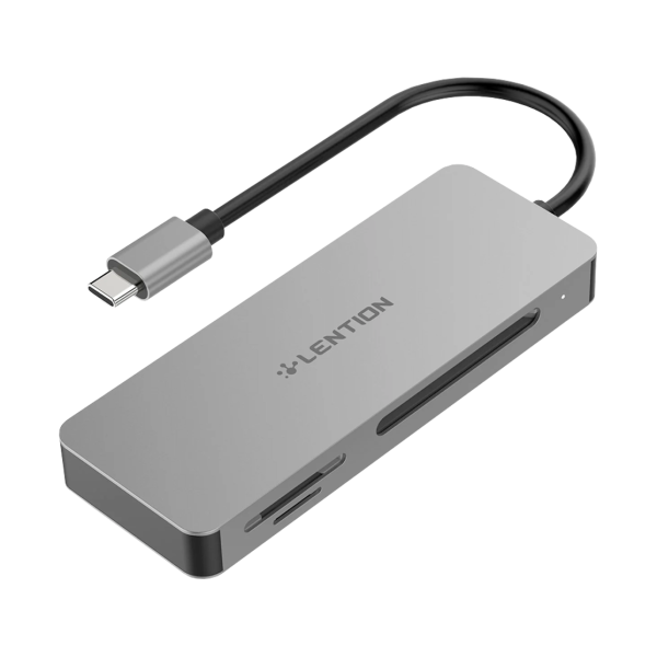 هاب و کارت خوان USB-C لنشن مدل C12