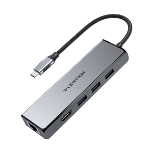 هاب USB-C لنشن مدل C25