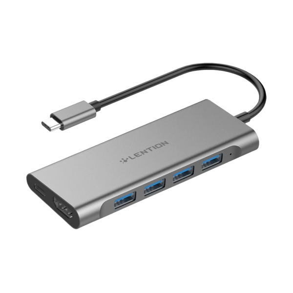 هاب شش پورت USB-C لنشن مدل C35