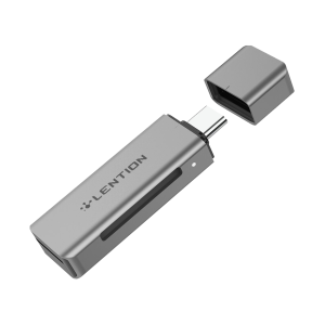 تبدیل USB-C به SD و Micro SD لنشن مدل C7