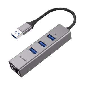 هاب USB به USB و LAN لنشن مدل H23s