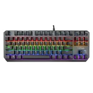 کیبورد باسیم گیمینگ مکانیکال تراست مدل GXT 834 Callaz TKL