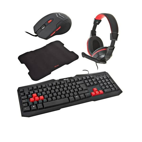 ست گیمینگ تراست مدل Bundle Ziva 4 in 1