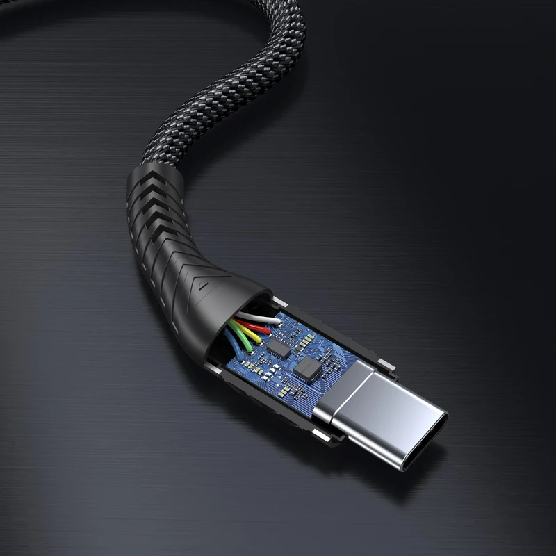 کابل تبدیل USB-A به USB-C لنشن مدل ACE-5A طول 1متر
