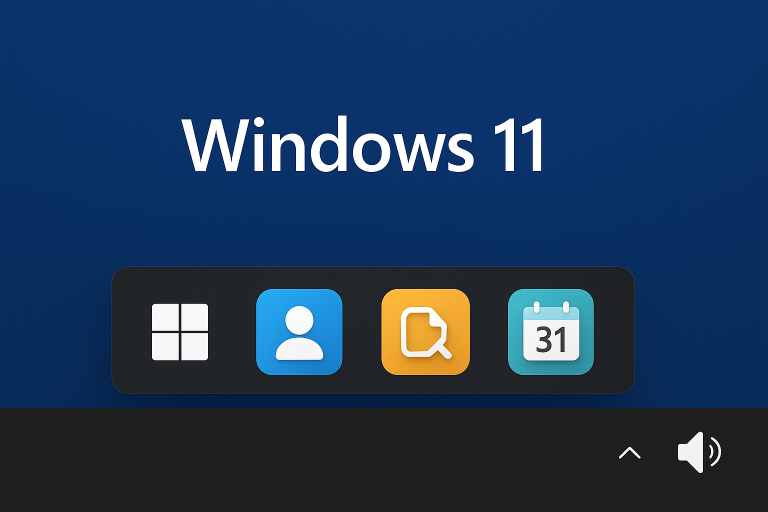 اپلیکیشن‌های کم‌حجم Microsoft 365 به Windows 11 اضافه شدند؛ سرعت و بهره‌وری بیشتر در نوار وظیفه