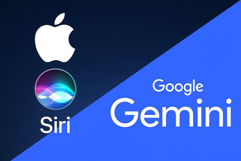 گفت‌وگوهای اپل و گوگل برای تقویت Siri با هوش مصنوعی Gemini