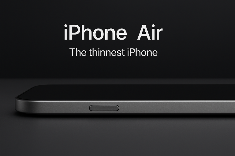 رونمایی از iPhone Air؛ نازکترین آیفون تاریخ با طراحی آیندهنگر