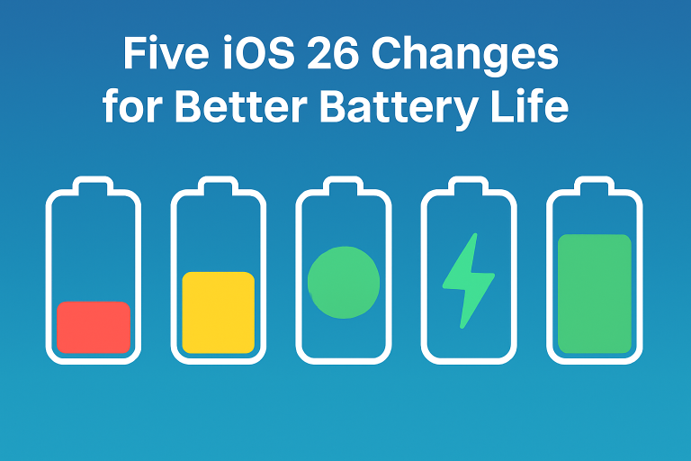 پنج قابلیت کلیدی iOS 26 برای افزایش عمر باتری آیفون