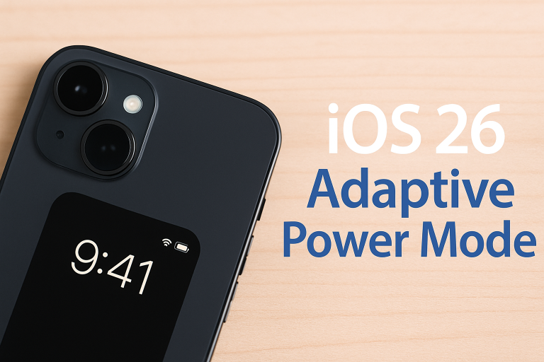 ویژگی‌های جدید iOS 26 برای افزایش عمر باتری