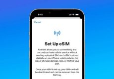 کدام پارت نامبرهای آیفون از eSIM پشتیبانی می‌کنند؟