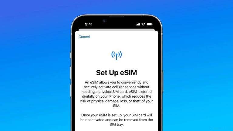 کدام پارت نامبرهای آیفون از eSIM پشتیبانی می‌کنند؟