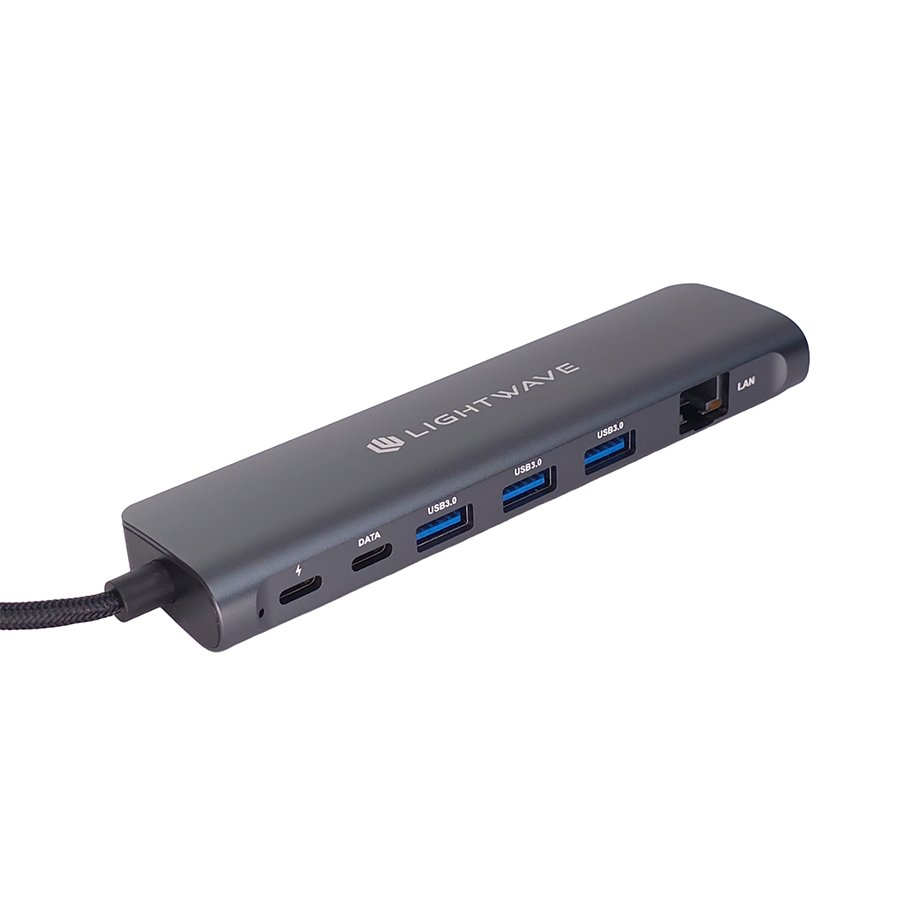 هاب USB لایت ویو مدل LW-DOCK-9I1