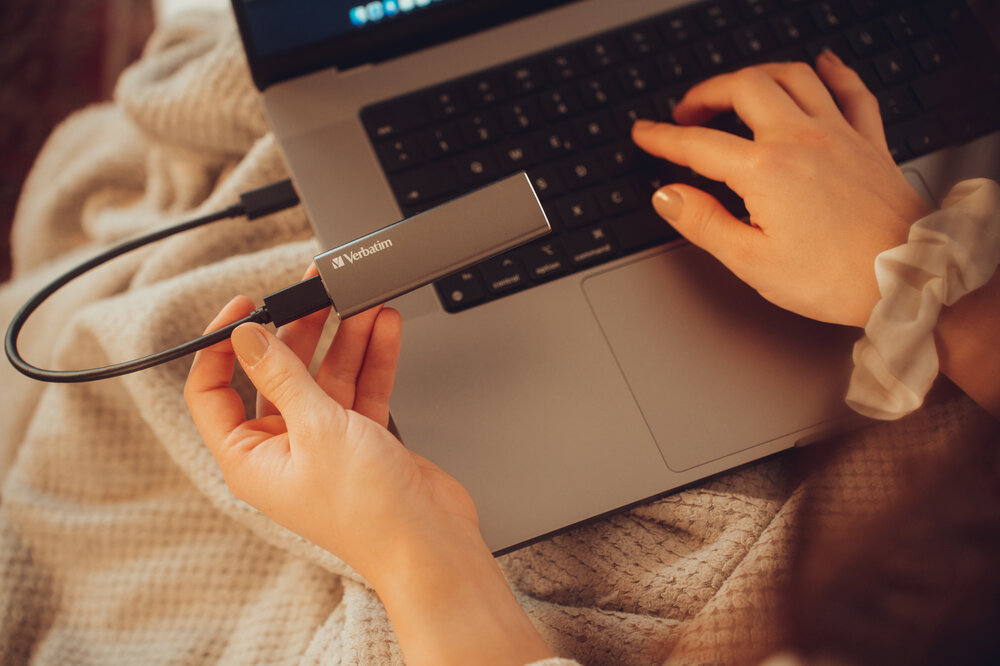 اساسدی اکسترنال برند ورباتیم ظرفیت 1TB ترابایت مدل Vx500