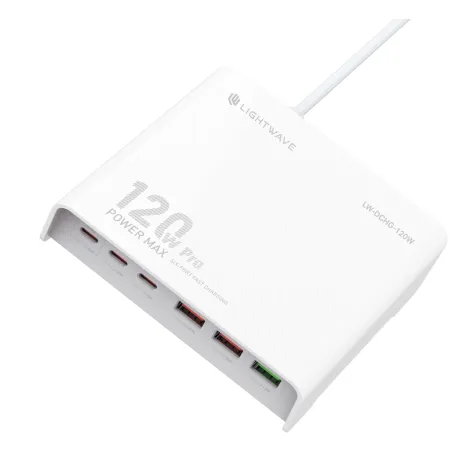 شارژر رومیزی لایتویو مدل LW-DCHG-120W