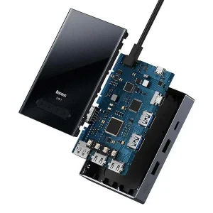 هاب USB-C هشت پورت بیسوس مدل WKYY030413