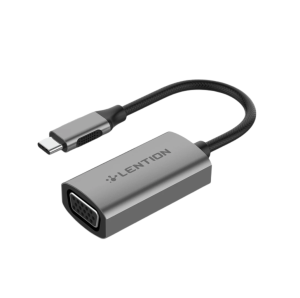 تبدیل USB-C به VGA 1080p لنشن مدل CU606