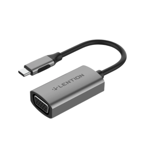 تبدیل USB-C به VGA 1080p لنشن مدل CU606