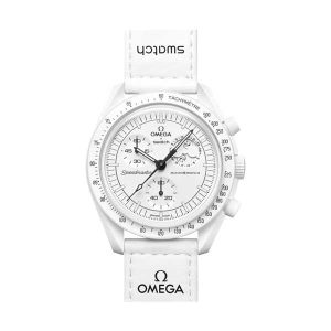 ساعت سواچ مدل MISSION TO THE MOONPHASE – FULL MOON SO33W700