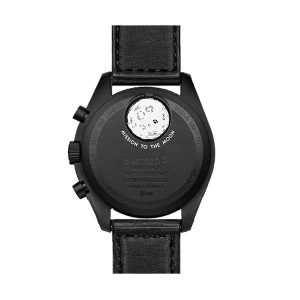 ساعت سواچ مدل MISSION TO THE MOONPHASE – NEW MOON SO33B700