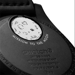 ساعت سواچ مدل MISSION TO THE MOONPHASE – NEW MOON SO33B700