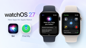 اپلیکیشن‌های watchOS 27؛ Siri و Find My تجربه اپل واچ را متحول می‌کنند