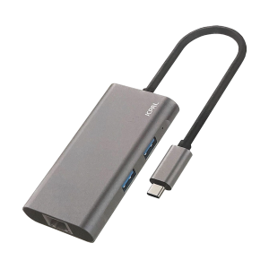 هاب پنج پورت USB-C جی سی پال JCP6290
